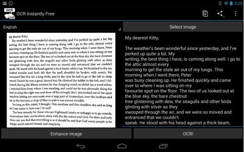 OCR app for Android